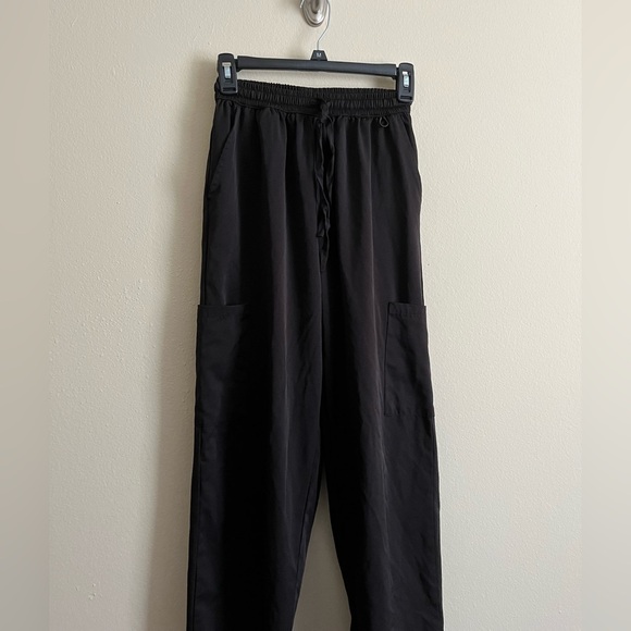 Black Scrub Pants - Picture 2 of 7